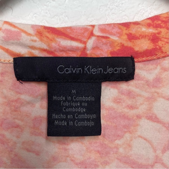 Calvin Klein Surplice Dress (P1) - Picture 4 of 10